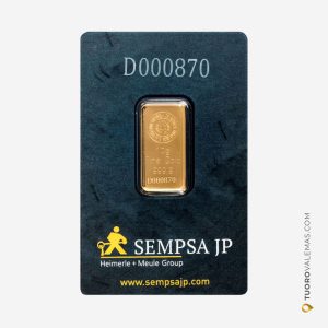 Lingote de Oro SEMPSA – 10 g