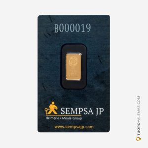 Lingote de Oro SEMPSA – 2,5 g