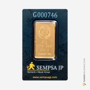 Lingote de Oro SEMPSA – 50 g