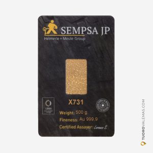 Lingote de Oro SEMPSA – 500 g (Estándar)