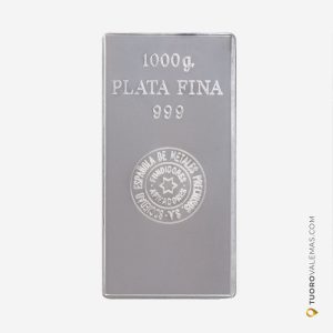 Lingote de Plata SEMPSA – 1 Kg