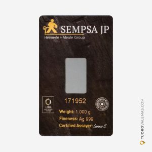 Lingote de Plata SEMPSA – 1 Kg